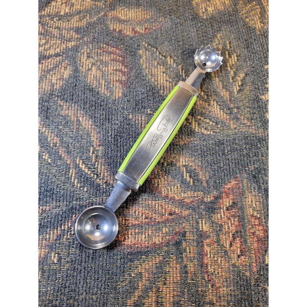 Wolfgang Puck Green and Stainless Steel Melon Baller - NIP